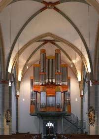 Scholz-Orgel Frontansicht